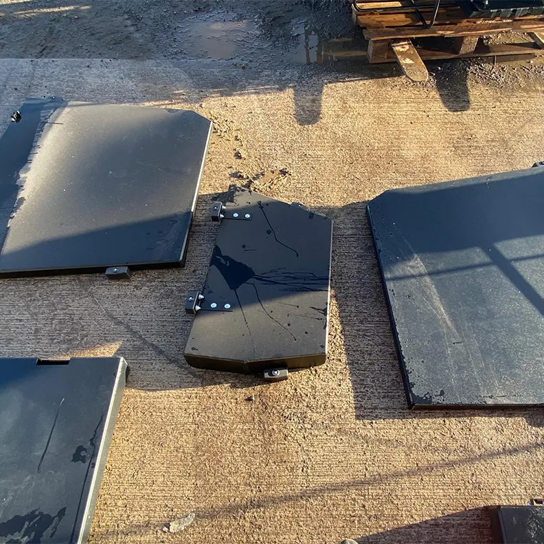 Yanmar SV26 Cab Vandal Protection Covers